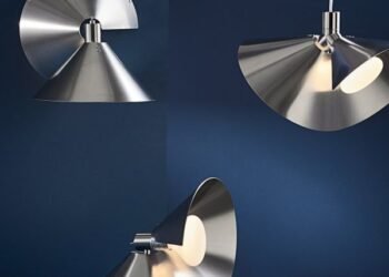 Serie de iluminación Peel de Sissel Warringa para Frandsen