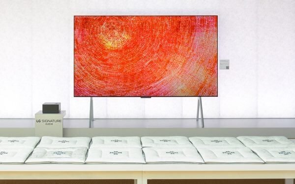 LG OLED presenta versiones digitales del trabajo de Kim Whanki en Frieze