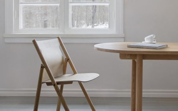 Silla plegable Faneeri de Jonas Forsman para Nikari