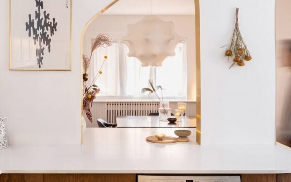 Ocho viviendas donde las ventanas interiores maximizan la luz