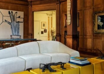 Crina Arghirescu Rogard reinventa el ático de un artista en Tribeca