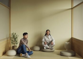 Espacios relajantes y de bienestar preseleccionados en el Marmoleum Design Challenge