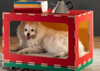 Muebles para mascotas multifuncionales diseñados para animales en apartamentos pequeños
