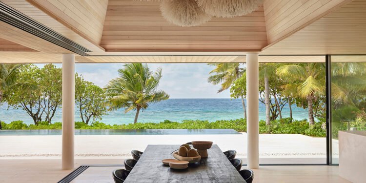 La residencia Reef House de Fiji es un mirador con vistas impresionantes