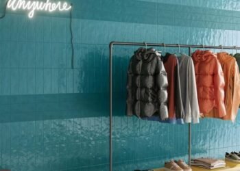 Azulejos Nuances Verde Persia de la fábrica de ladrillos de Casalgrande Padana