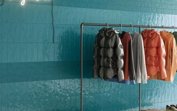 Azulejos Nuances Verde Persia de la fábrica de ladrillos de Casalgrande Padana