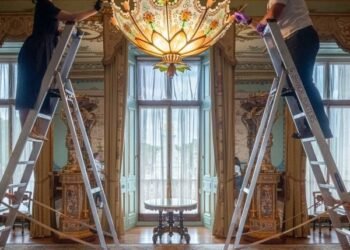 Se revelan los interiores estilo chinoiserie del Palacio de Buckingham tras su renovación
