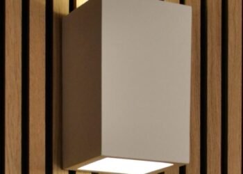 Aplique de pared de yeso lineal de Tornado