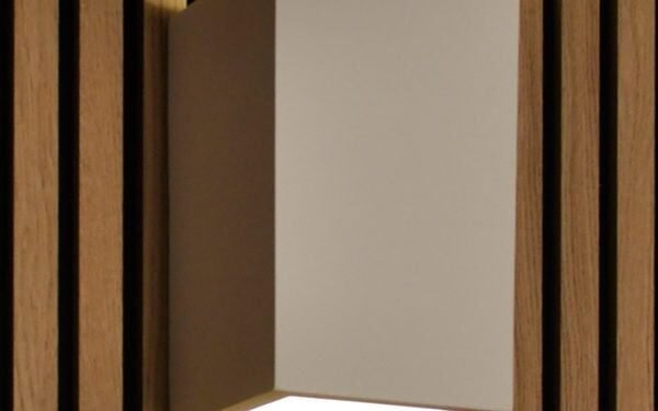 Aplique de pared de yeso lineal de Tornado