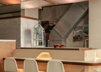 Rudy Guénaire se inspira en el modernismo americano para el restaurante Matsuri