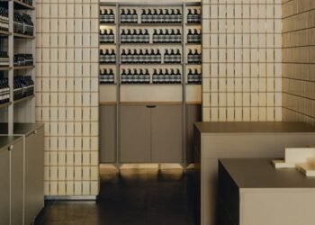 Aesop viste una tienda de Londres con pastillas de jabón táctiles