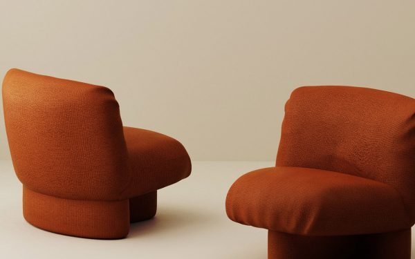 Sillas Bolete Lounge Bio de Patricia Urquiola para Andreu World