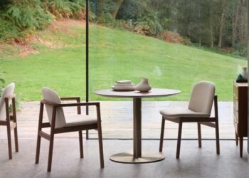 Silla de comedor Rakino de Tim Rundle para Morgan