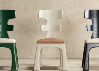 La silla de comedor Samba de Aguirre entre los nuevos productos del Showroom de Dezeen