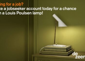 Regístrate en Dezeen Jobs para ganar una lámpara Louis Poulsen