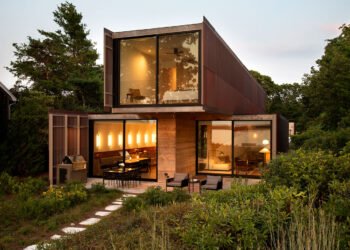 Una casa moderna inspirada en el diseño de barcos