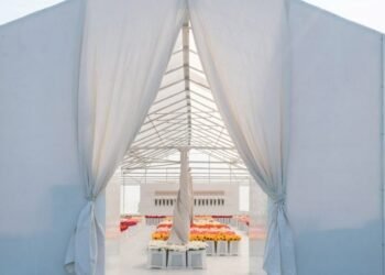 CJ Hendry traslada la instalación de «100.000 flores de peluche» durante la noche