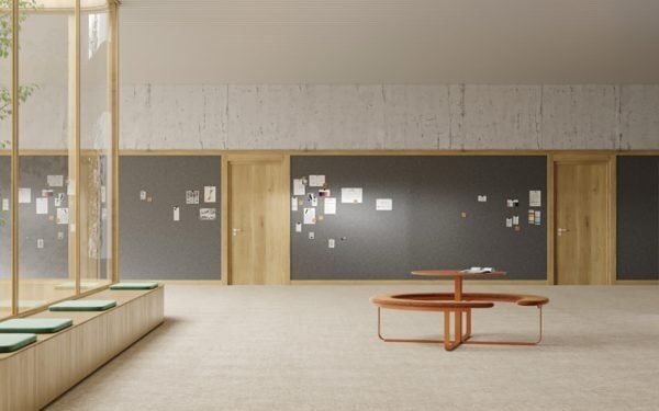 Primera colección de losetas de moqueta de Modulyss