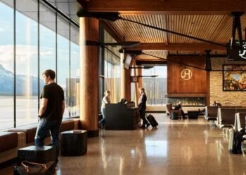 CLB Architects adopta un enfoque «residencial» para el aeropuerto de Jackson Hole