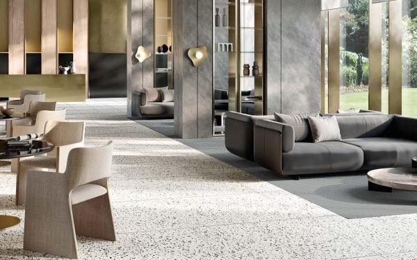 Azulejo Terrazzotech White de Casalgrande Padana