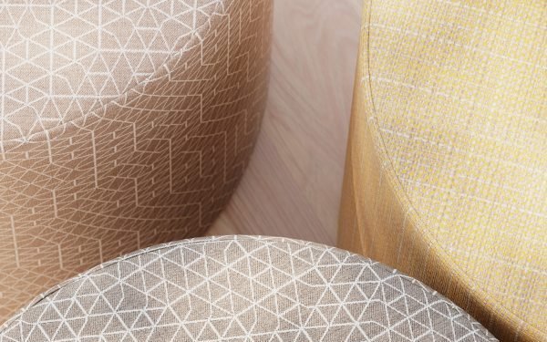 Tela facetada de Designtex