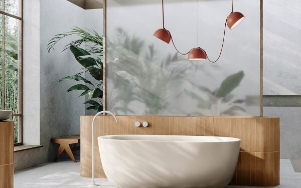 Bañera Meisterstück Oyo Duo de Stefan Diez para Kaldewei