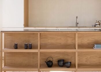 Cocina taller 25×25 de Mette Fredskild para Kongacph