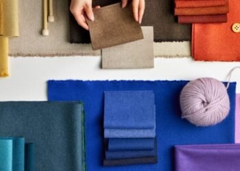 Textiles de biblioteca de lana de Designtex