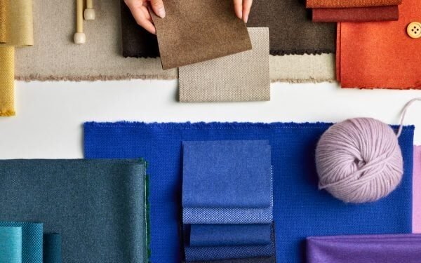 Textiles de biblioteca de lana de Designtex