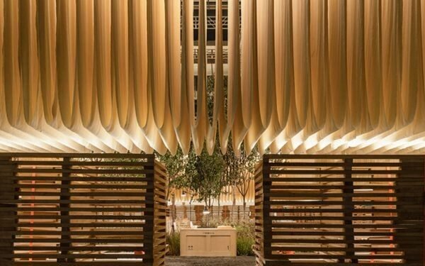 Semester Studio crea un pabellón para Camerich utilizando «materiales prestados»