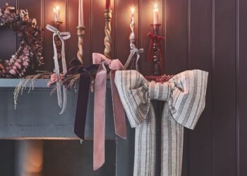 Cómo hacer un lazo para la repisa de la chimenea: ata tu repisa festiva