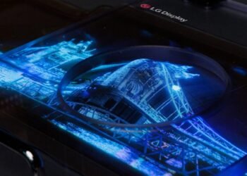 Dezeen Debate presenta una pantalla extensible de LG Display