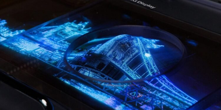 Dezeen Debate presenta una pantalla extensible de LG Display