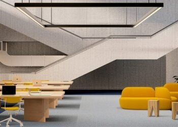 Las losetas de moqueta de Modulyss aparecen en Dezeen Showroom