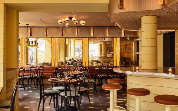 Nueve interiores de restaurantes de diseño vanguardista en la ciudad de Nueva York