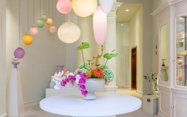 Helle Mardahl inaugura una tienda de cristalería en un edificio histórico de Copenhague