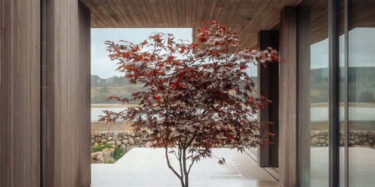 La casa de marea invita a la tranquilidad escocesa en la costa de Solway