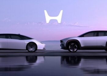Dezeen Agenda presenta el logotipo renovado de Honda para sus próximas líneas de vehículos eléctricos