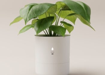 LeafyPod presenta en CES una maceta inteligente con riego automático impulsada por IA