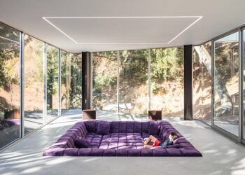 Diez ideas de diseño de sala de estar de Dezeen