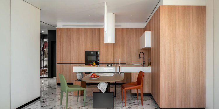 Apartamento LVIV que encarna la esencia del minimalismo moderno