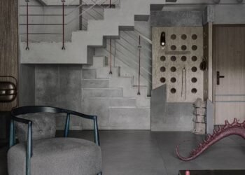 Multitud de los pecados renovan el apartamento con «interacción de arte y función»