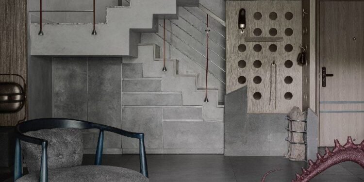 Multitud de los pecados renovan el apartamento con «interacción de arte y función»