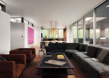 Atelier Echelle crea un hogar contemporáneo para coleccionistas de arte