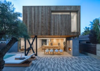 Minarc diseña la casa zen por el minimalismo y la naturaleza de la naturaleza