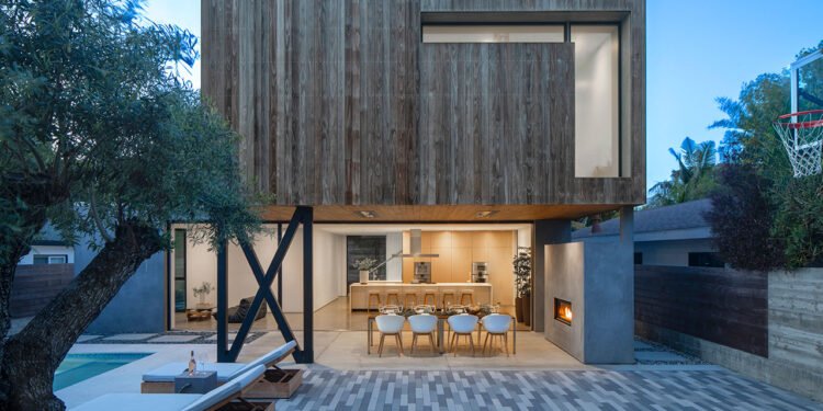 Minarc diseña la casa zen por el minimalismo y la naturaleza de la naturaleza