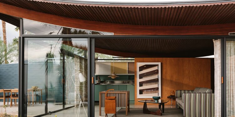 Una gema de mediados de siglo reinventada como alquiler boutique experimental