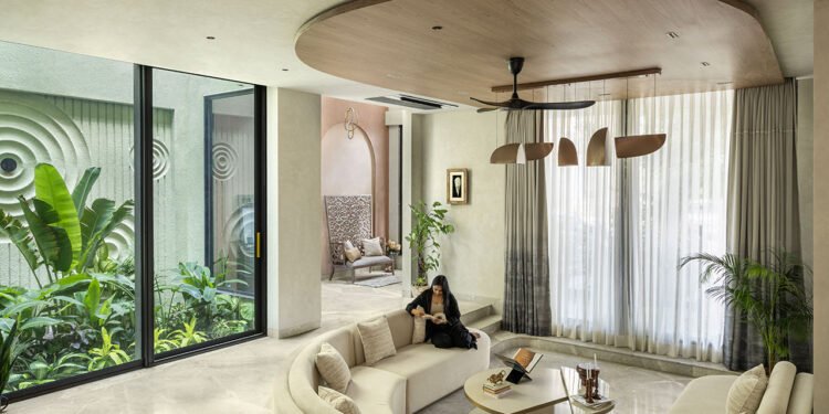 Maurpankhi es una casa de Gurugram centrada en la naturaleza