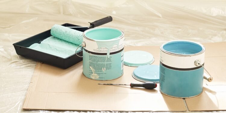 ¿El uso de la lavadora es la forma más fácil de limpiar los rodillos de pintura?