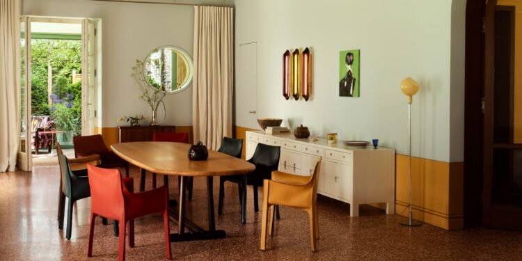 Gisbert Pöpler completa la colorida transformación del hogar alemán